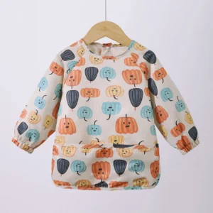 Baby eating clothes bib