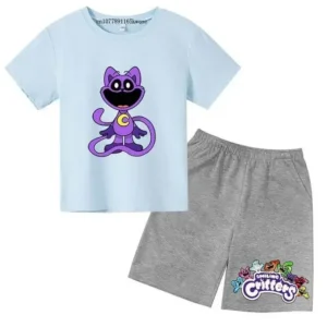 Kids 2pcs T-shirts+Pants Boys Girls Clothes