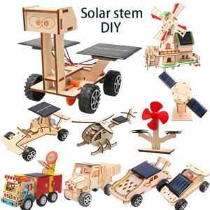Children's science 3d wooden puzzles