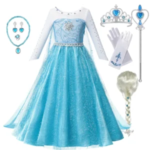 Girls Princess Dress For 2-10 Years
