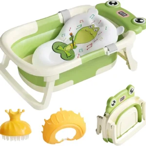Baby Bath Tub with Bath Cushion