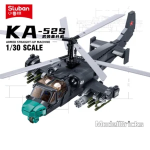 WW2 Military Kamov Ka-52 Alligator Helicopter