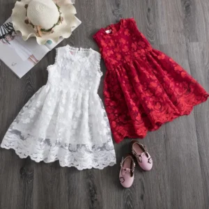 Sleeveless Baby Girls Dresses