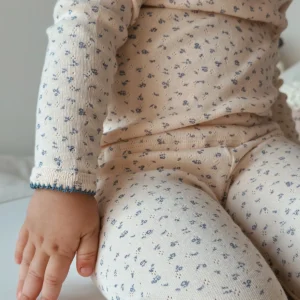 100% Cotton Girls Floral Pajamas
