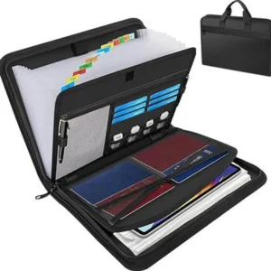 Zipper File Bag Waterproof Fireproof Document