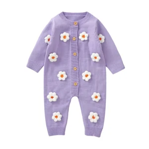 Baby Girls Long Sleeve Rompers Babies Jumpsuit